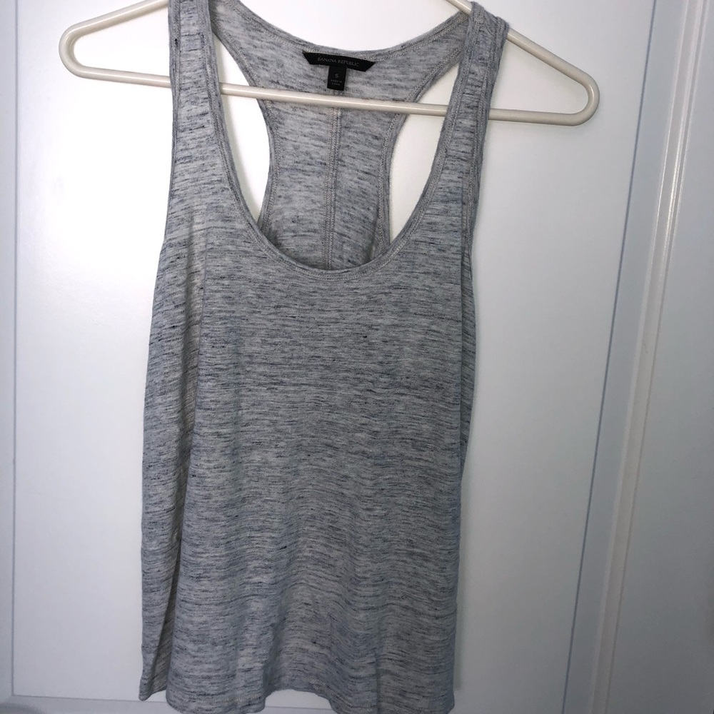 Gray Speckled Banana Republic Tan Too Size Small